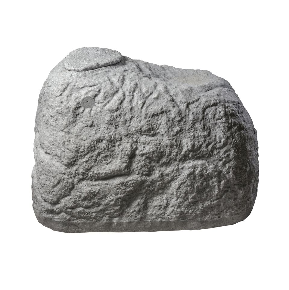 1813_1 Findling Regenspeicher 500 Liter, Farbe granitgrau
