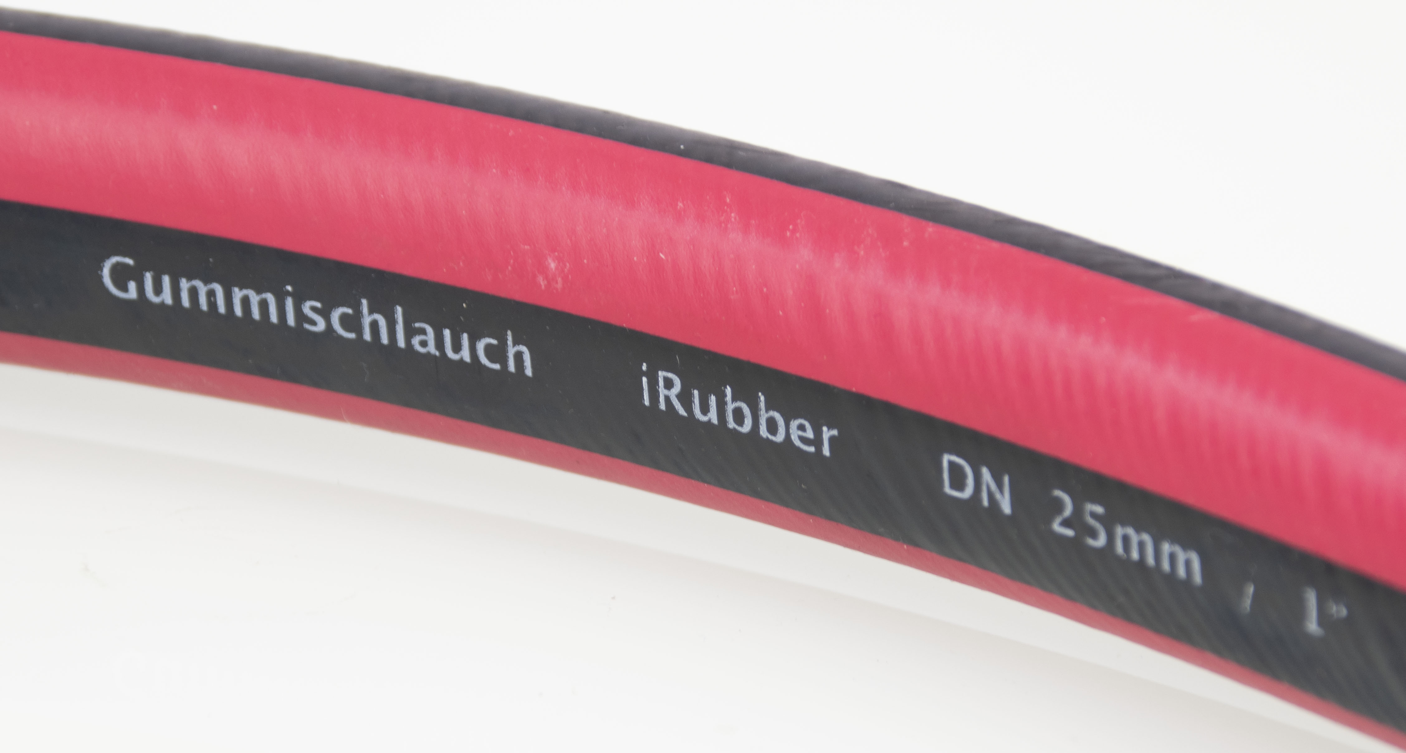EPDM Druckschlauch mit zwei Gewebeeinlagen, Durchmesser 1 Zoll