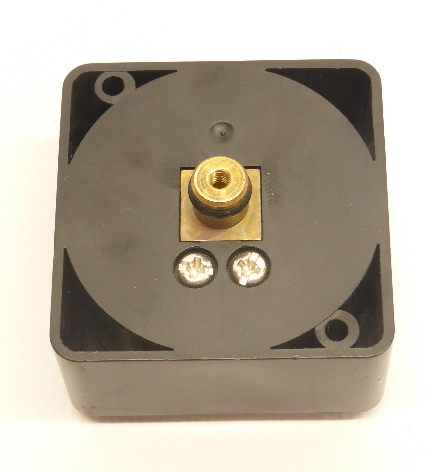 Rückseite Manometer für KIT Pressdrive AM mit montierten O-Ring.