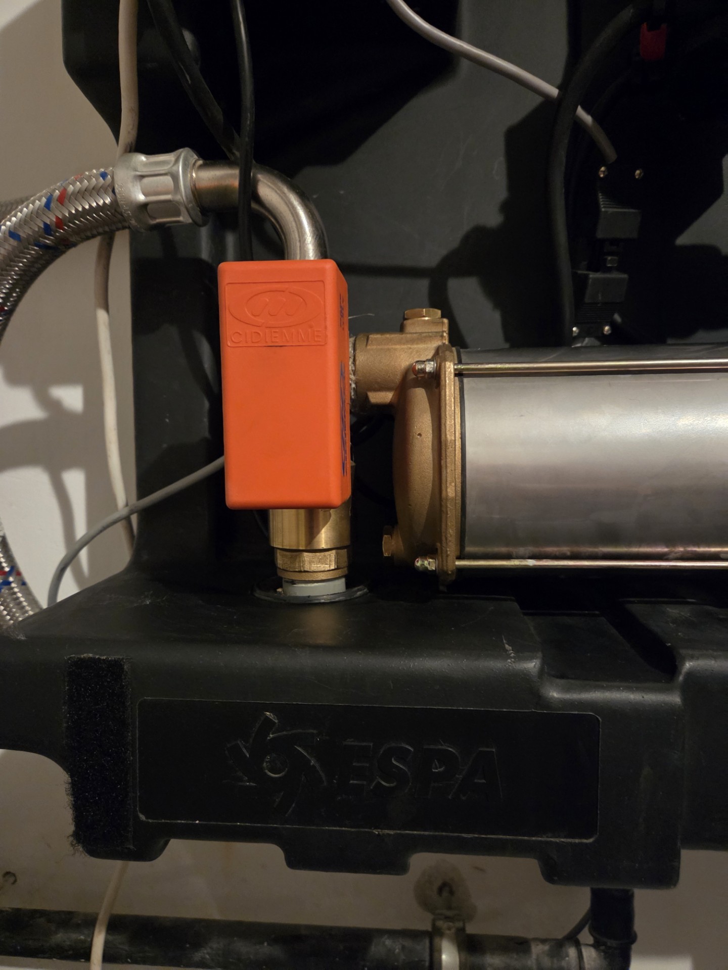 Motor, Stellantrieb mit 3-Wege-Kugelventil für Raincenter pro