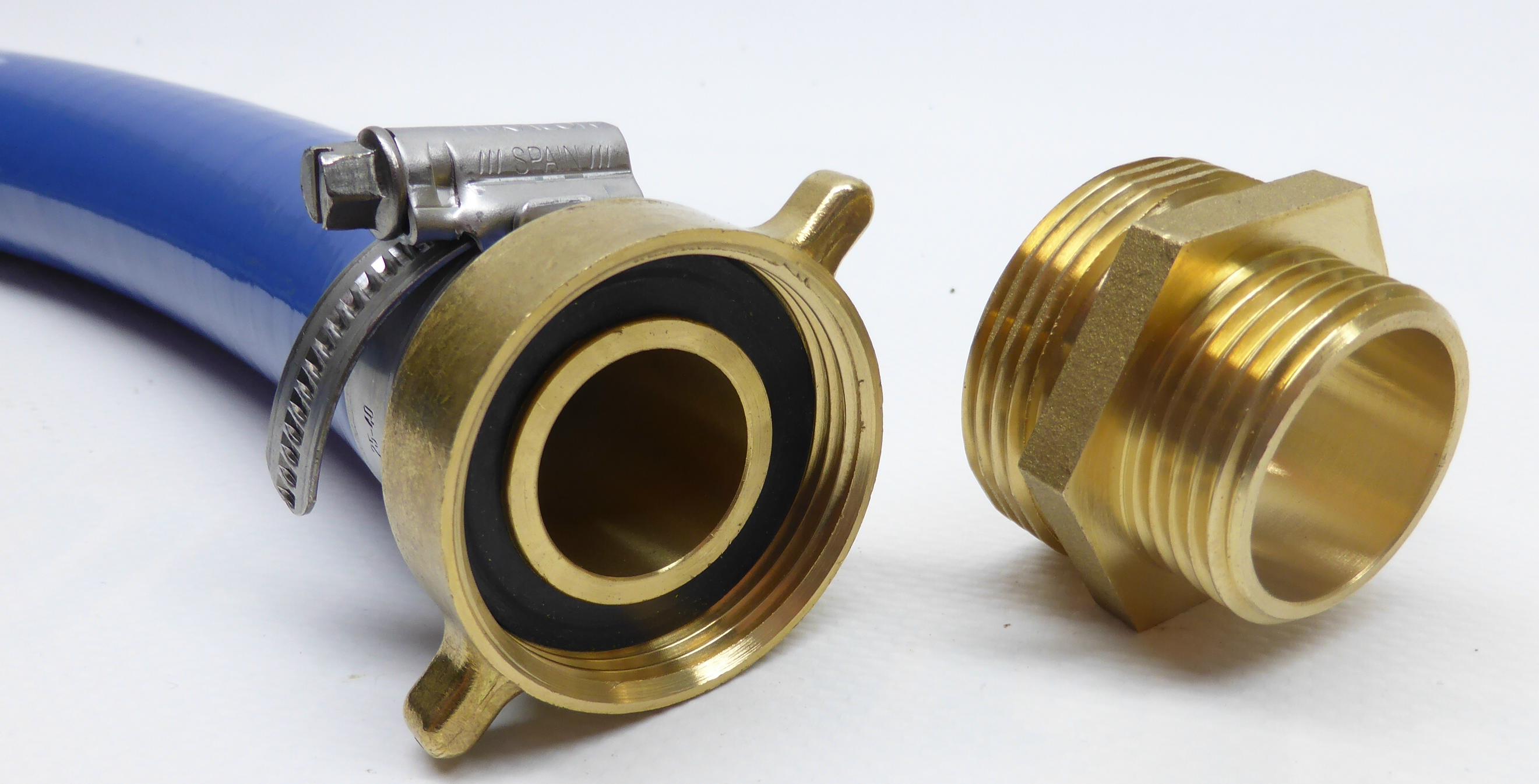 SSPS-Tulle-ver2 Saugschlauch mit Verschraubung auf der Pumpenseite
