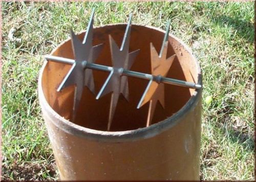 Kleintierschutz für Rohr DN100 (DN110), sternförmig