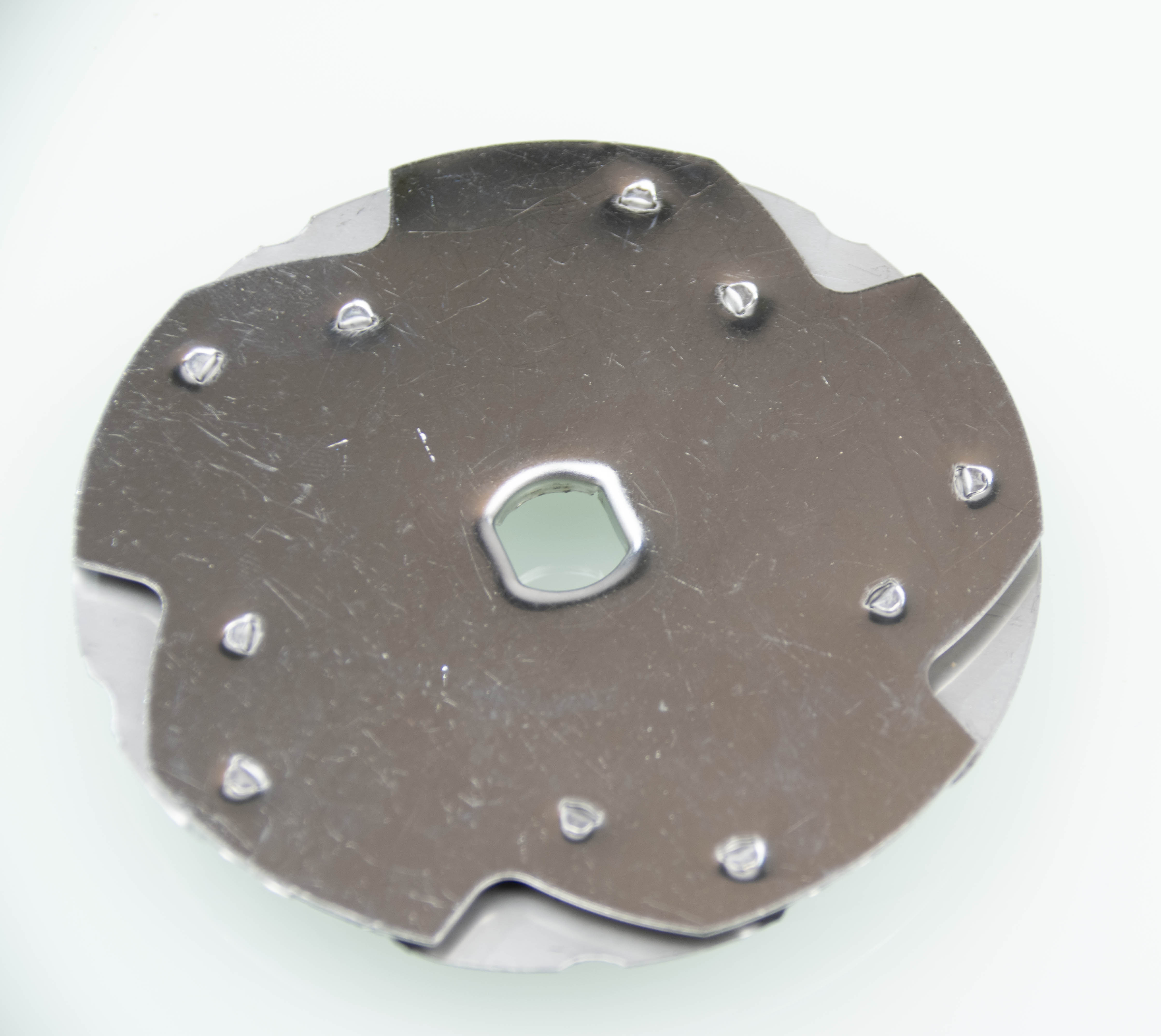 Rückseite Edelstahllaufrad für ASPRI 20-5 SM GG, Delta 1755, Acuaria 17 ab Serie V-00001