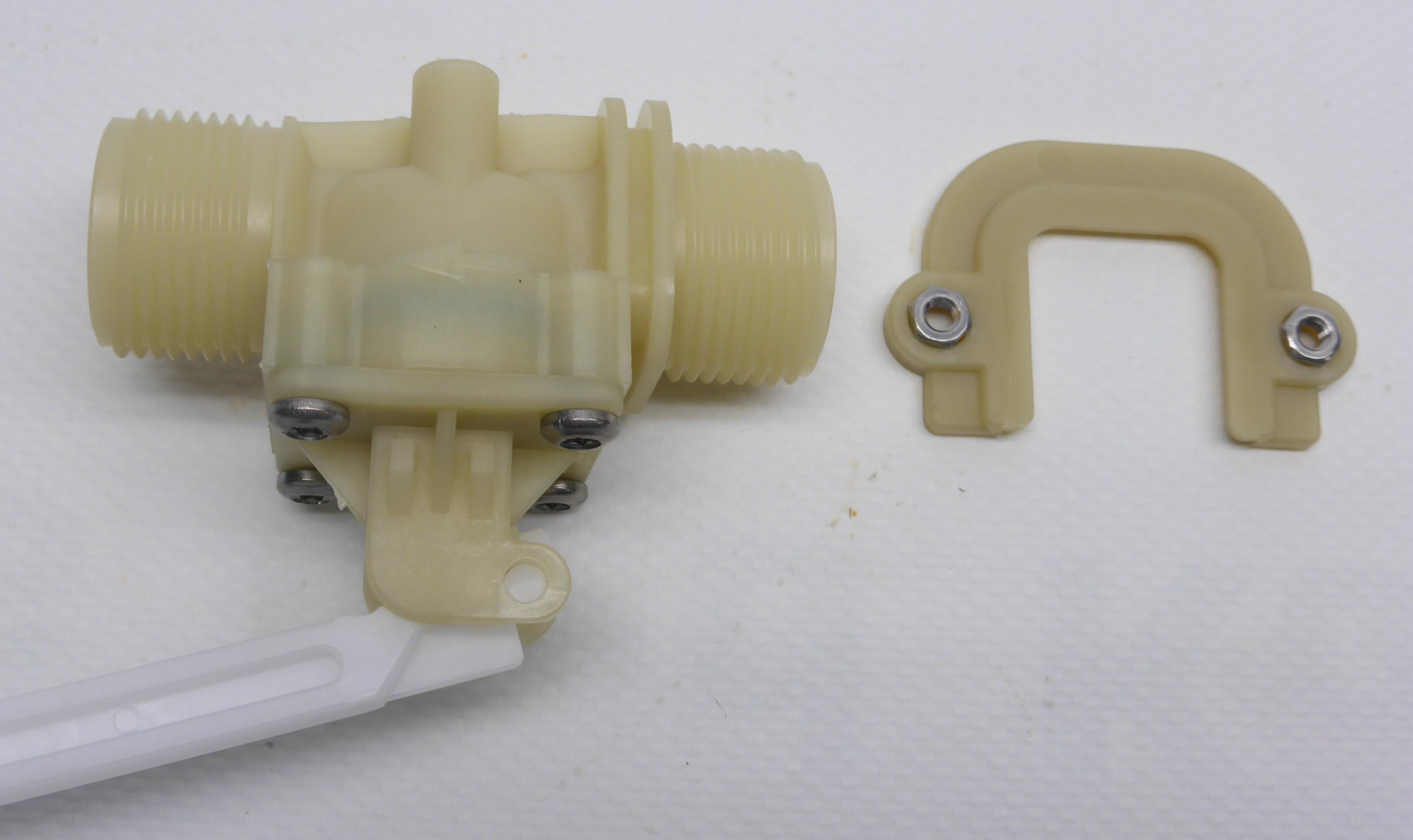 Schwimmerventil 3/4 Zoll AG, 1/2 Zoll IG, universal für RMB, RM5, ST5, RMX, Tacomat, PROFIrain