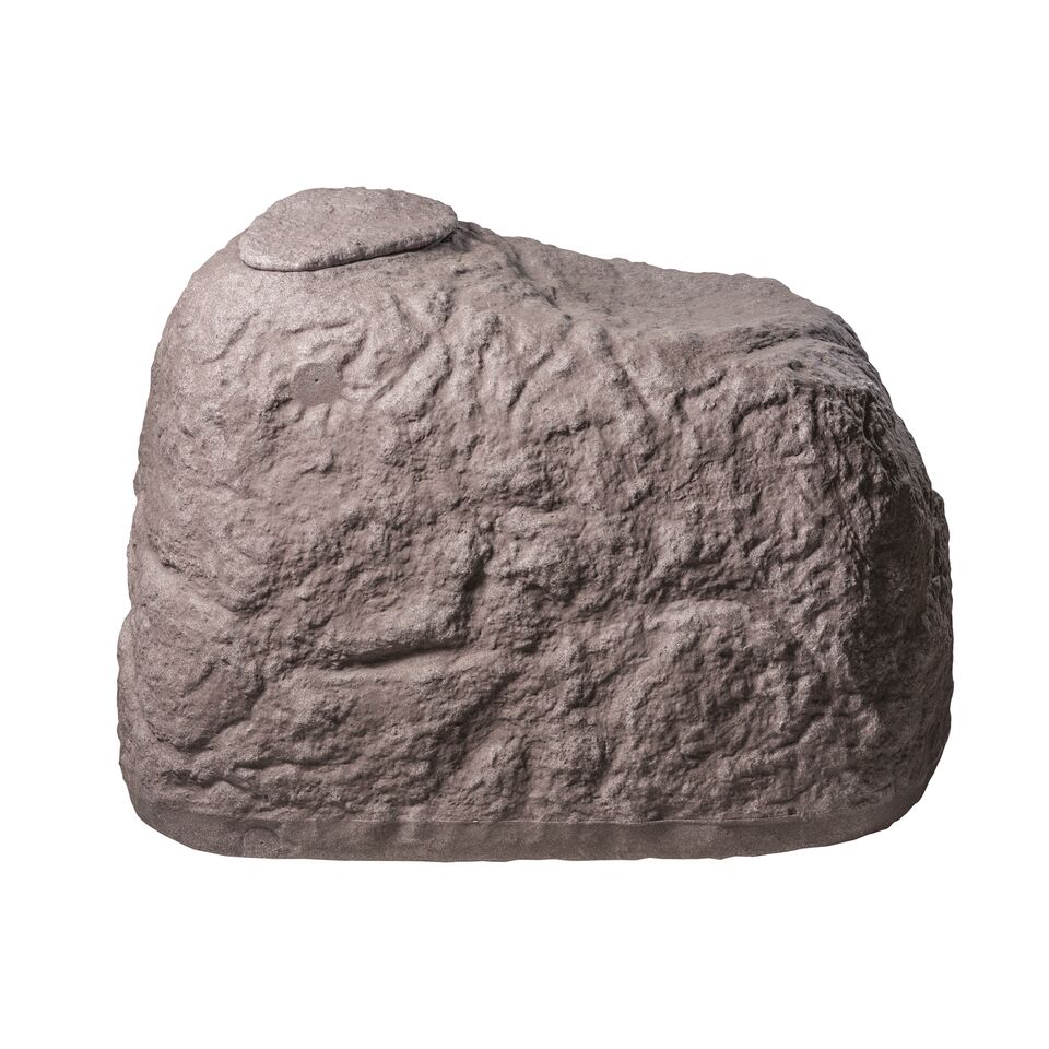 1812_1 Findling Regenspeicher 500 Liter, Farbe granitrot