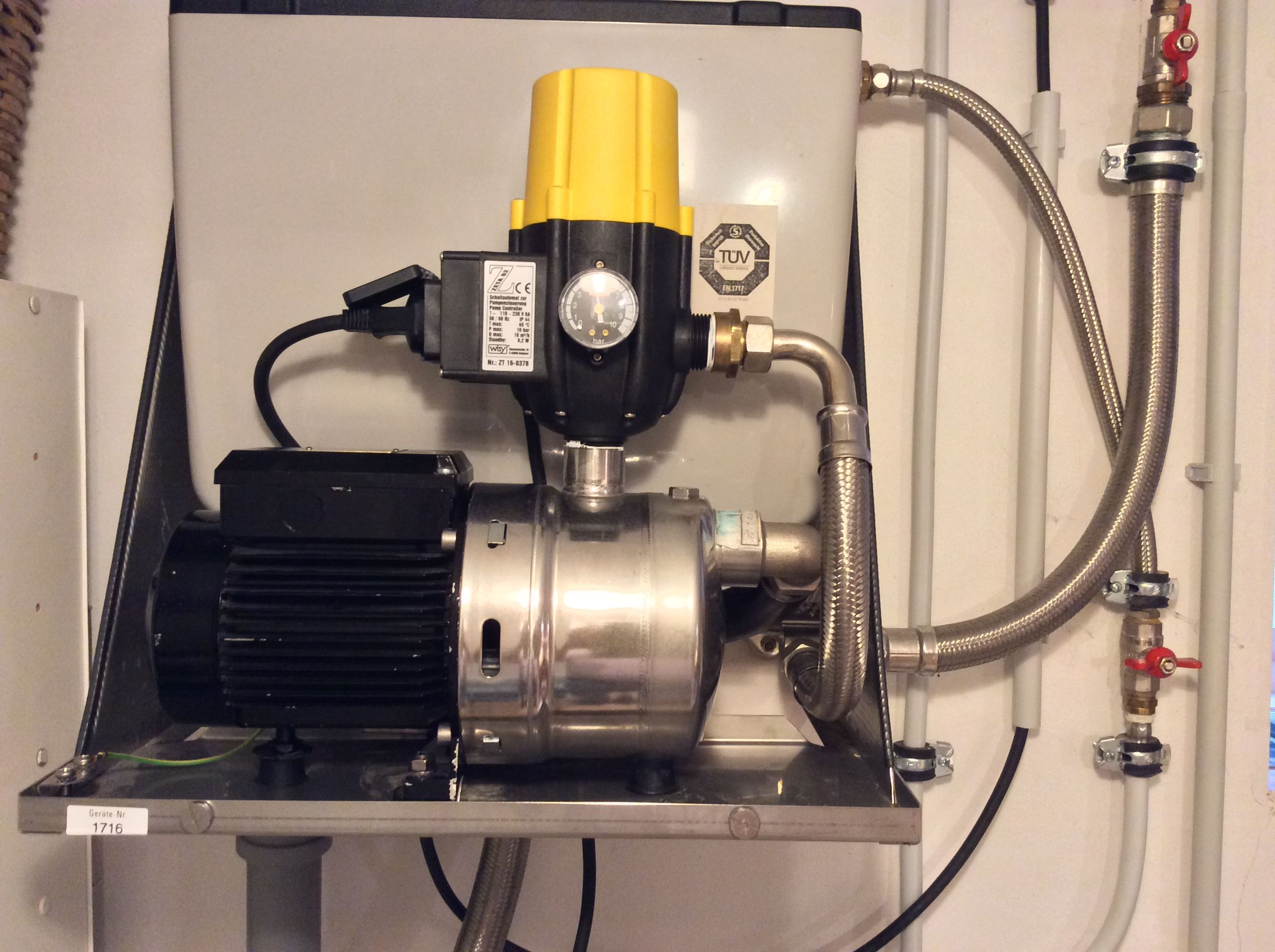Regenwassermodul, Kompaktanlage WESTFAinline