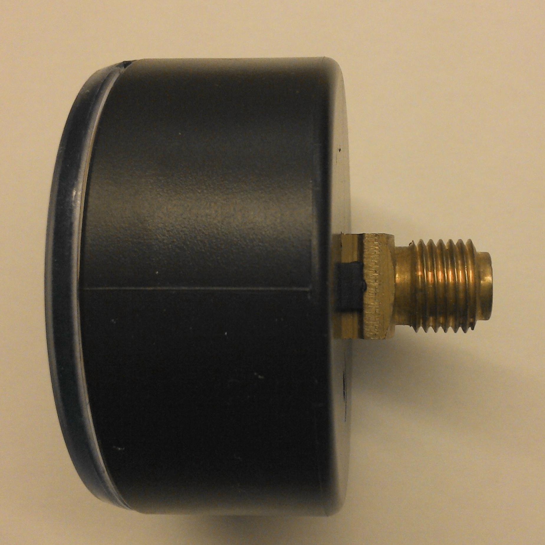 mm63ra2 Manometer 0-10 Bar für Wisy Concept seitlich